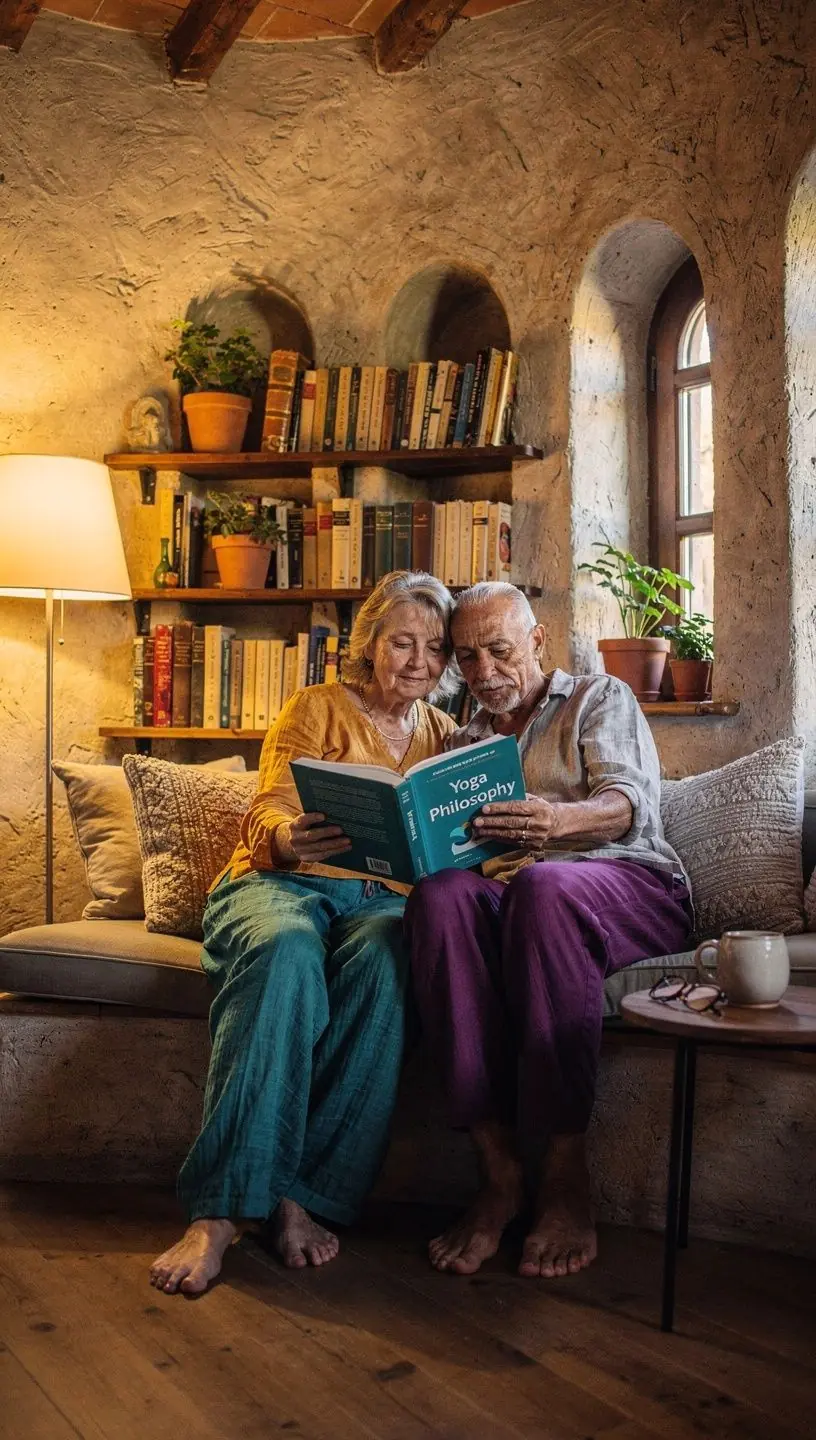 Vista de un paisaje sereno con montañas y un lago, ideal para la relajación.
