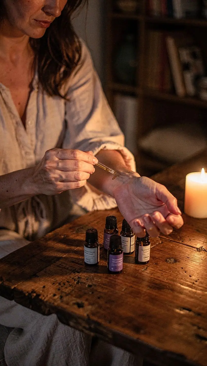 Vista de un paisaje sereno con montañas y un lago, ideal para la relajación.
